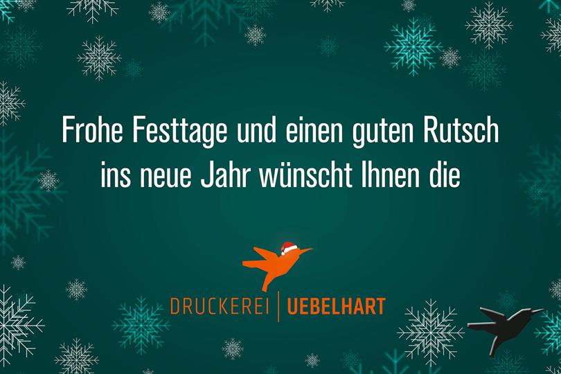 Frohe Festtage!