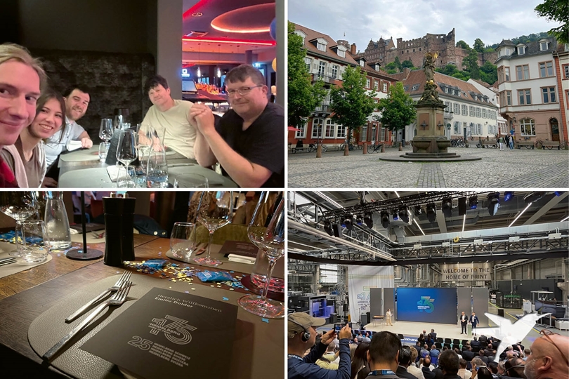 Besuch in Heidelberg – 175 Jahre Print!